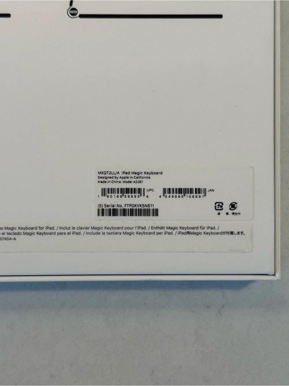 Apple Magic Keyboard for iPad Pro 11” and iPad Air 11”